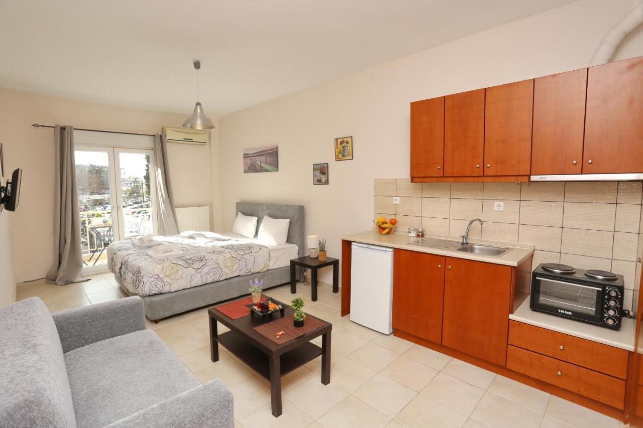 Pantheon City Center Studio Apartment Thessaloníki Ngoại thất bức ảnh